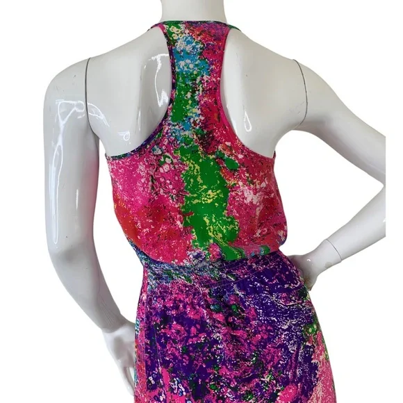 PARKER Maxi Sundress long skirt flowing flirty Anthropologie ruffled vacay sz S - Picture 14 of 17